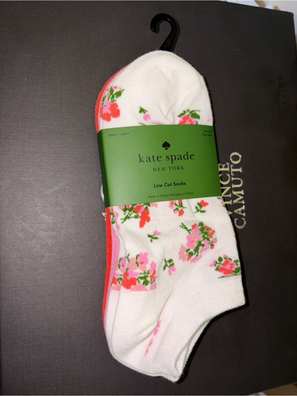 Kate Spade Pack of 3 Low-Cut Athletic No-Show Socks